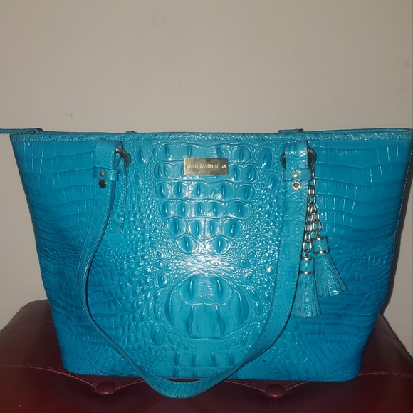 Brahmin Bags Turquoise Brahmin Purse Poshmark